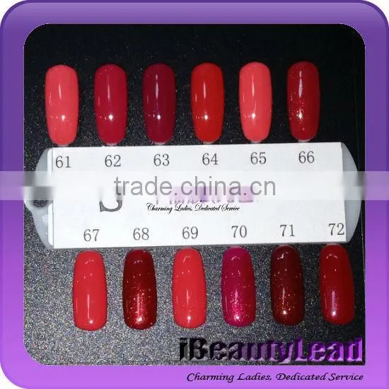 15ml UV gel polish soak off nail art uv gel with 132 different colors