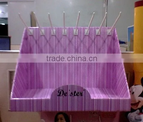 AEP shop paper display for socks