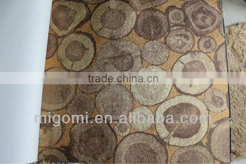 high quality PVC wallpaper metallic