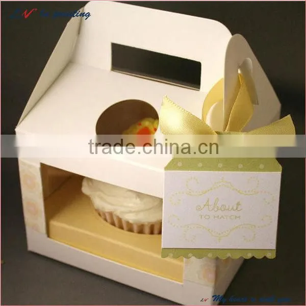 custom design beautiful cupcake boxes, 24 hole cupcake boxes
