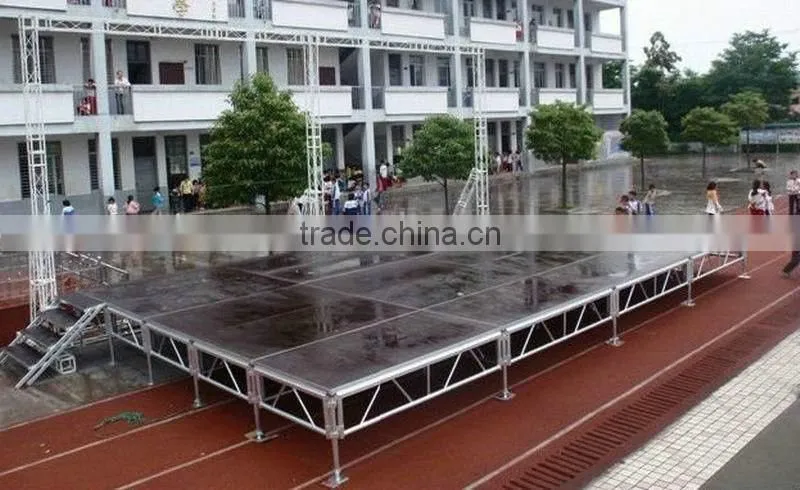 2016 new desige cheap portable platform,on sale aluminum portable stage