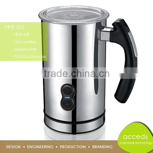 Untique Protable Travel Smart Milk Frother Coffee Maker