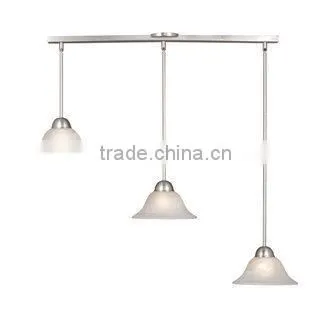 Brushed Nickel 3 Light Full Sized Pendant