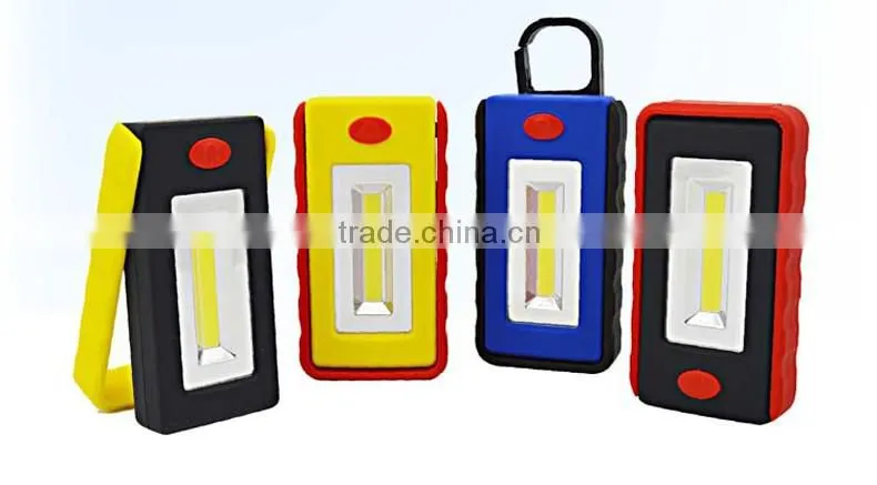 High Power COB 3W Work Light Portable Working Lamp With Hook and Magnetic