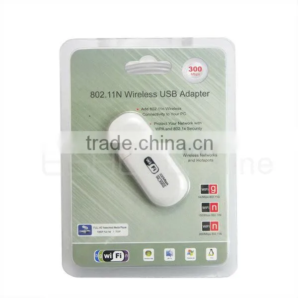 300Mbps WiFi wireless USB Network LAN Card Adapter