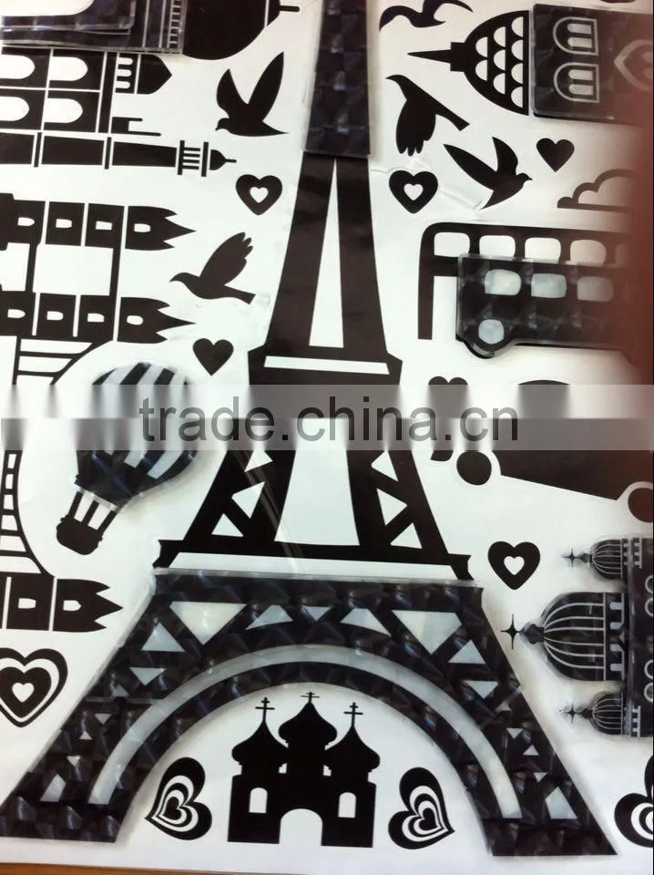 fashion design children dressing Diy stickers