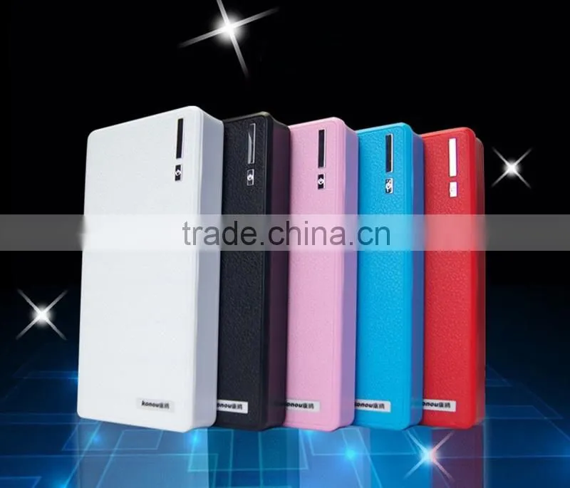 wholesale portable mobile phone charger 20000mah mobile power bank