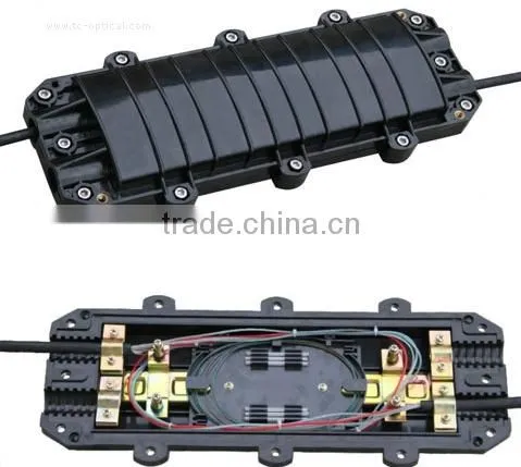 Outdoor 48 Cores Horizontal Fiber Optic Splice Joint Closure