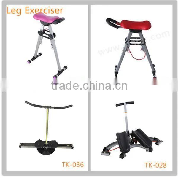 Multi-function easy glider leg exercise equipment
