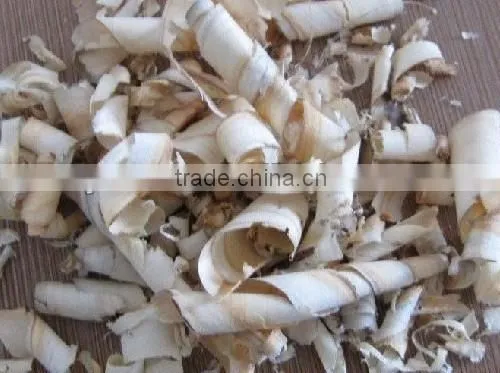 Capacity around 1000kg per hour wood shaving machine