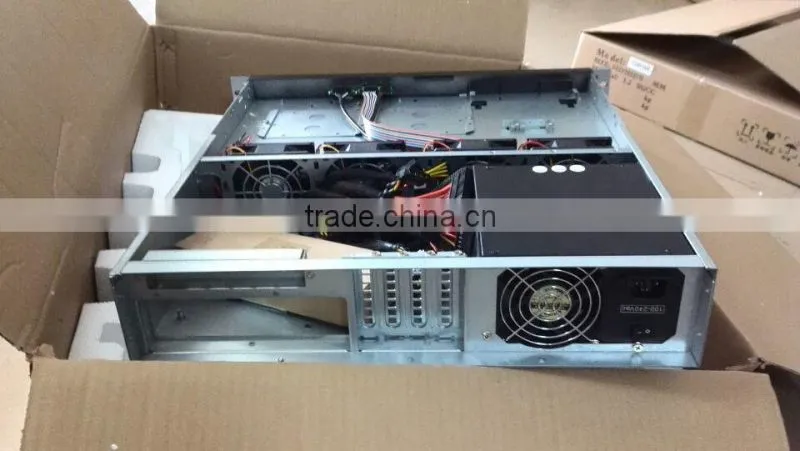 ED208H48 19 inch 2u hot swap 8 bay server case 2u 19 inch mini itx server case