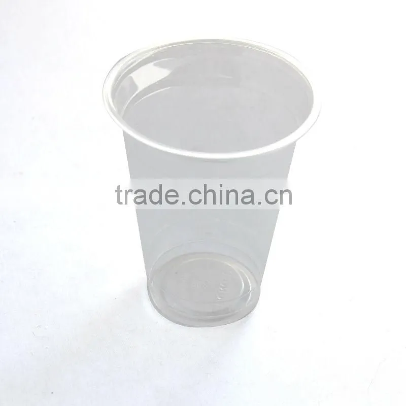 Cheap 9oz sweet milk/pudding plastic cup