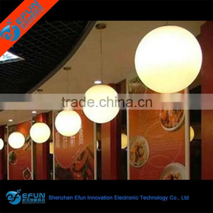 remote control PE material IP65 waterproof multi color illuminated led floating globe for pool