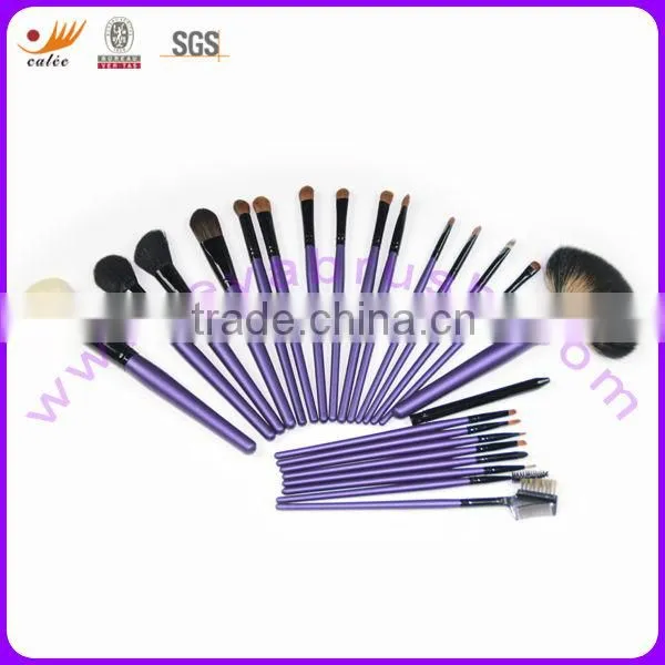 24pcs Makeup/Cosmetic Brush Set with Wooden Handle
