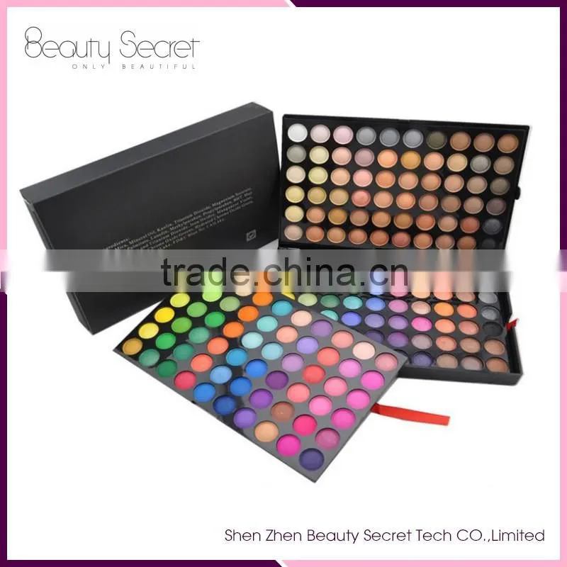 Waterproof 180colors kiss beauty makeup eyeshadow palette