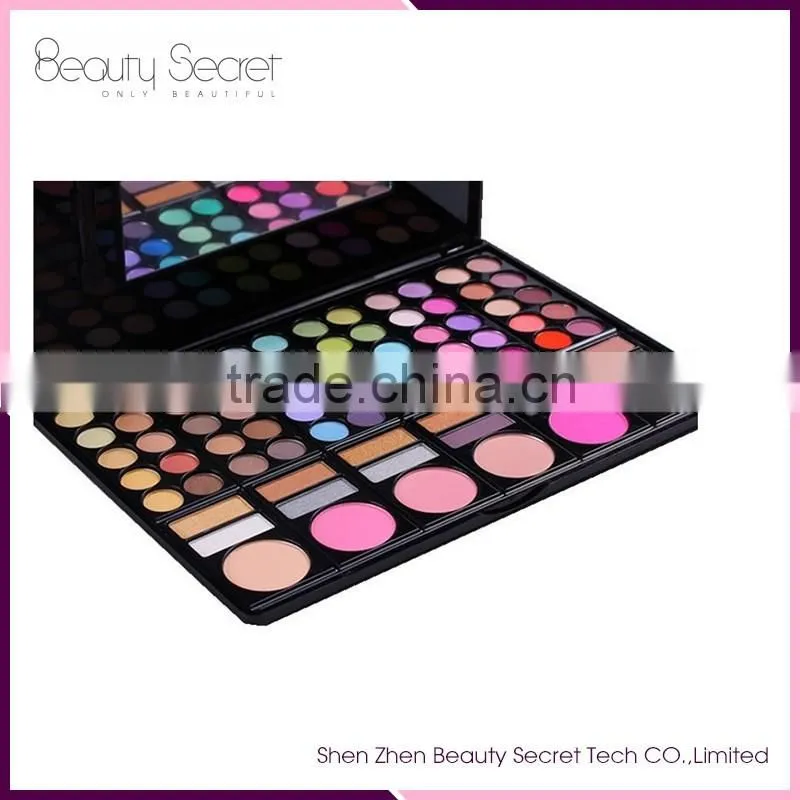 OEM 78 colors make up eyesahdow palette eyeshadow for girls
