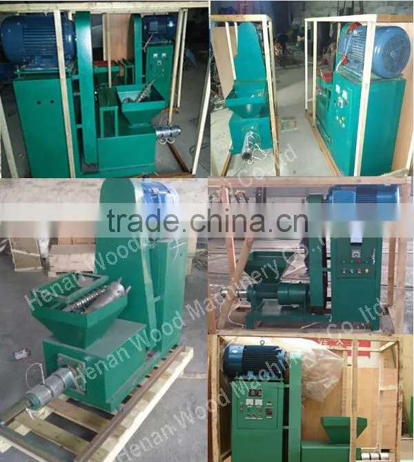 High calorific value coconut shell briquette machine