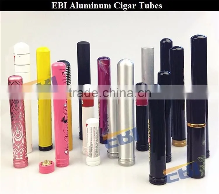 Aluminum tube for chocolate package