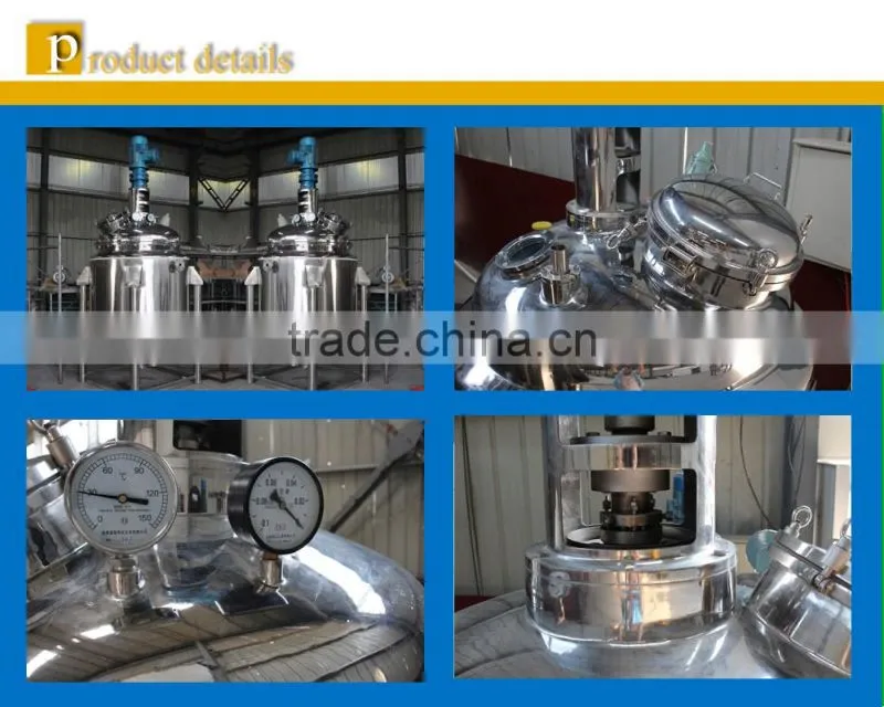 Professional Manufacturer 6000L stainless steel liquid ferterlizer mixing tank