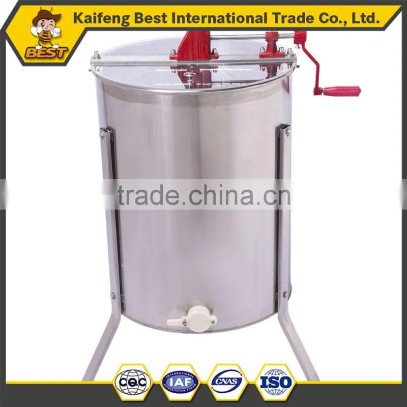 New style 4 frame manual honey extractor