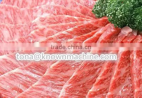Factory direct supply commercial full-automatic1mm-170mm meat thickness adjustable frozen meat cube cutting machine