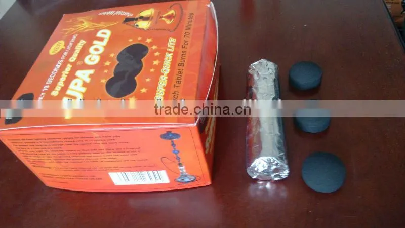 Supa gold shsha charcoal 38mm