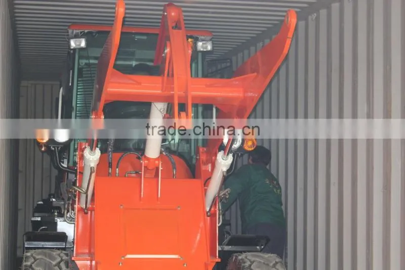 zl925 multipurpose woodworking machine with hydraulic joystick control , well made in chine small tractor front end loader