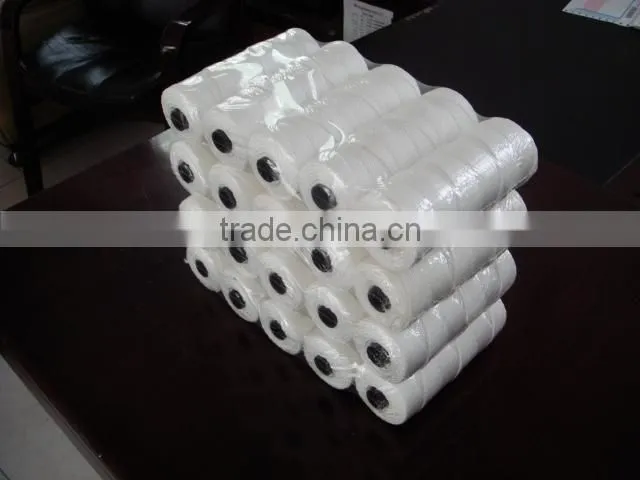 Junchi virgin material colored high tenacity multifilament three ply pp twine twisted