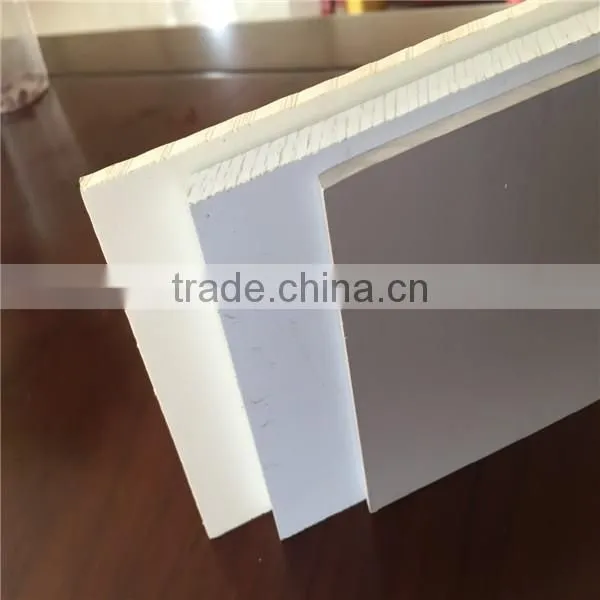 PVC Sheets / rigid pvc board / 1.22*2.44 pvc sheet