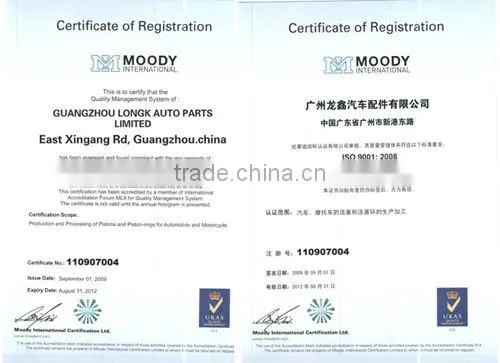 1004.4/1006.6T/1006.6 cylinder liner for engine spare parts