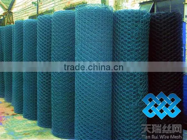 pvc coated/galvanized hexagonal wire mesh