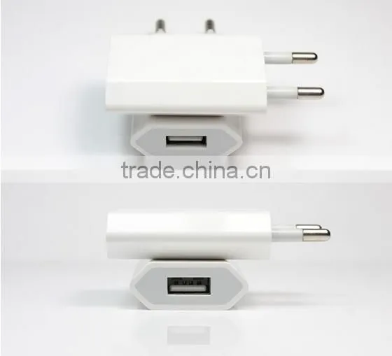 EU Home Charger usb Travel Adapter AC Wall Adapter Charger Home Charger For Samsung S4 I9500 N7100 i9300 i9220 White&Black
