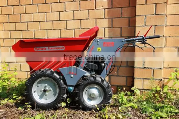 Mini track dumper with gasoline engine construction machinery BY300X with CE