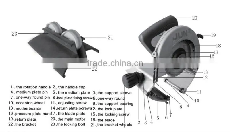 5-220mm plastic pipe cutting machine
