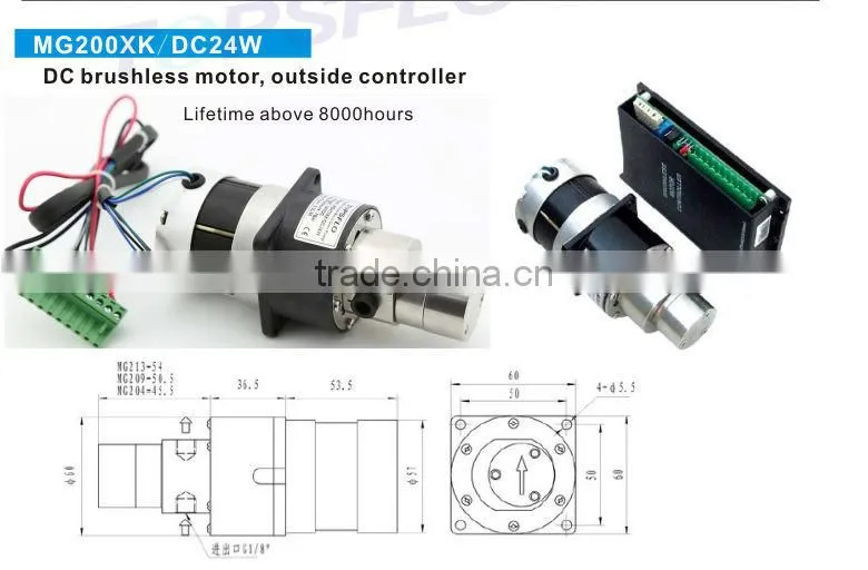High Pressure DC Brushless Magnetic Drive Pump for Cold box core shooter machines