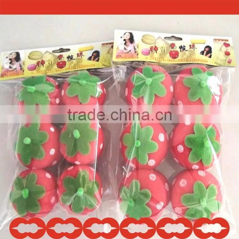 automatic hair curler no harm to head and hair hair twist sponge ball