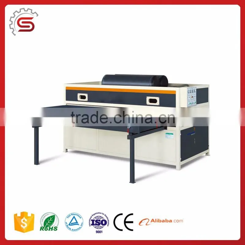 Good quality press WVP2300C vacuum membrane press machine for MDF