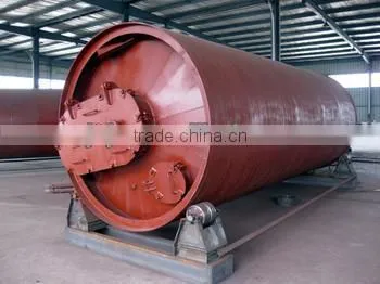 waste tire recycling to diesel continuous plastic to oil machine waste oil to diesel distillation plant