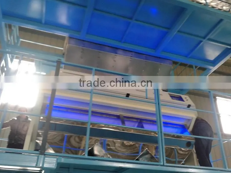 CCD Color sorter Machine, Cereal Color Sorting machine, chute type with high capacity sorter