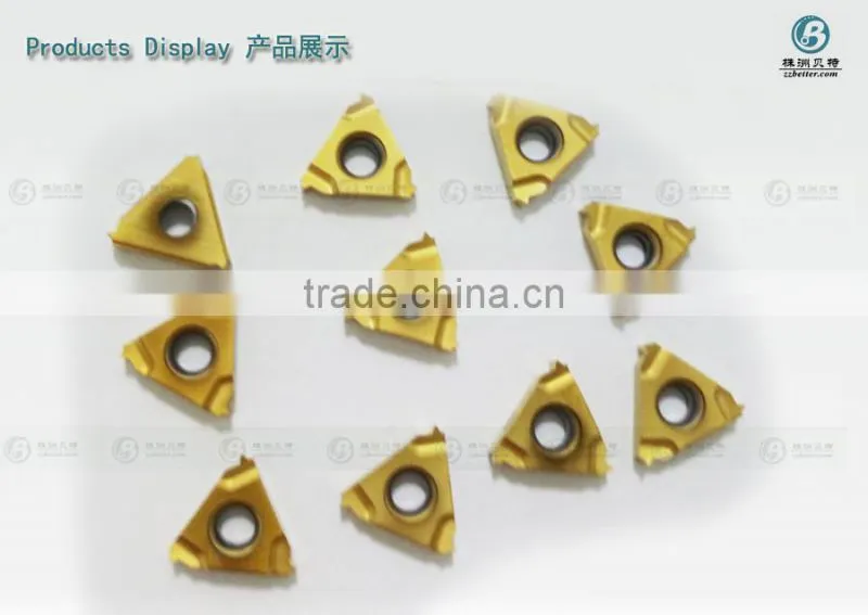 16EL1.5 ISO CNC cutting inserts/ thread turning inserts/screw blade