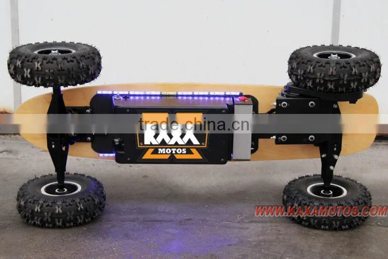 Electric Powered Skateboard 1000W with Brushless Motor