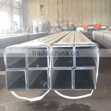 200*200*7.5mm black square steel pipe black square steel tube