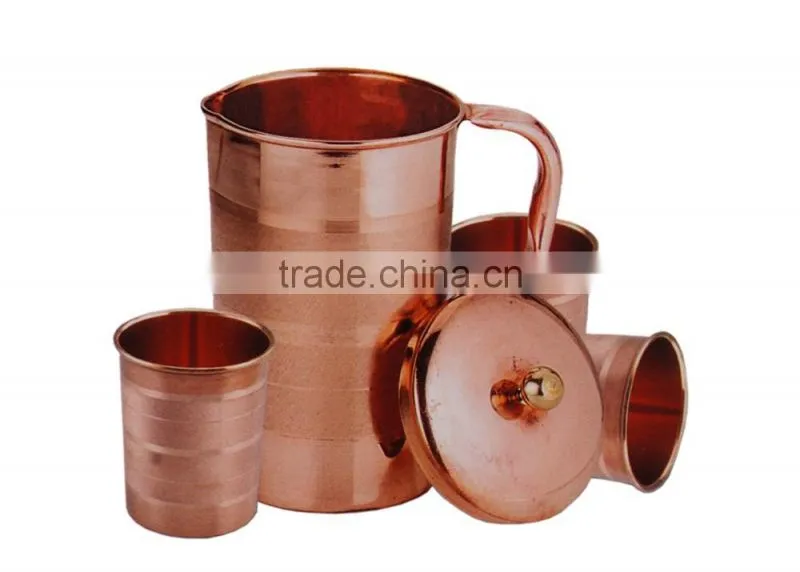 New design hammered copper tray