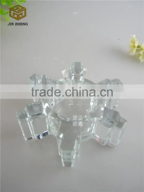 petal Clear Glass Candle Holders,mini Candle Jars