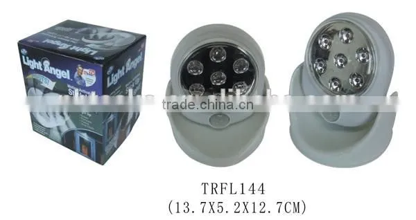 Latest emergency sensor light 7 LED solar light/rechargeable induction LED light