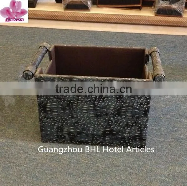 Fancy PU leather Gift box with lock, Christmas gift case
