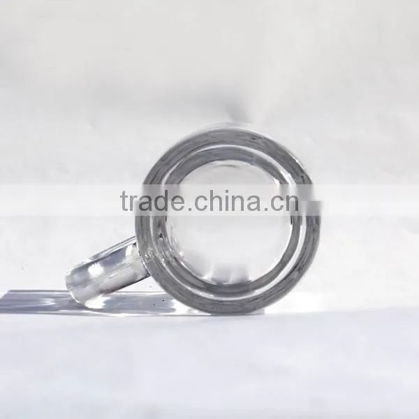 Round Thin Bottom Diamond Glass Beer Mugs