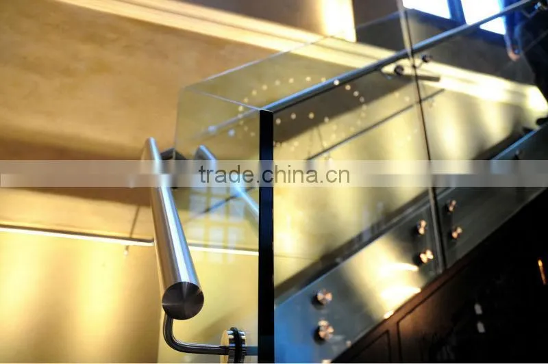 AISI304 Stainless Steel side mounted Balcony railing