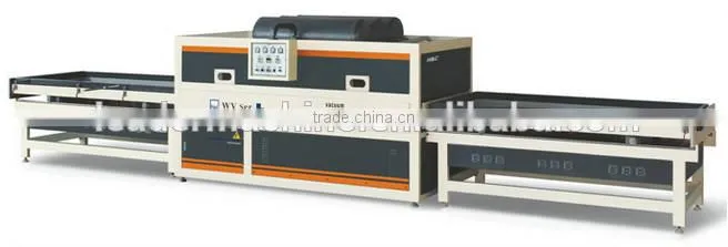 WV2300A-2 European Quality CE PVC membrane press machine for cabinet/ door