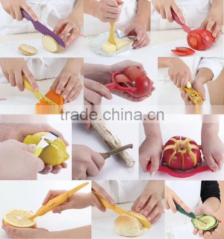 Various types of convenient fruit slicer with superb cutting edges